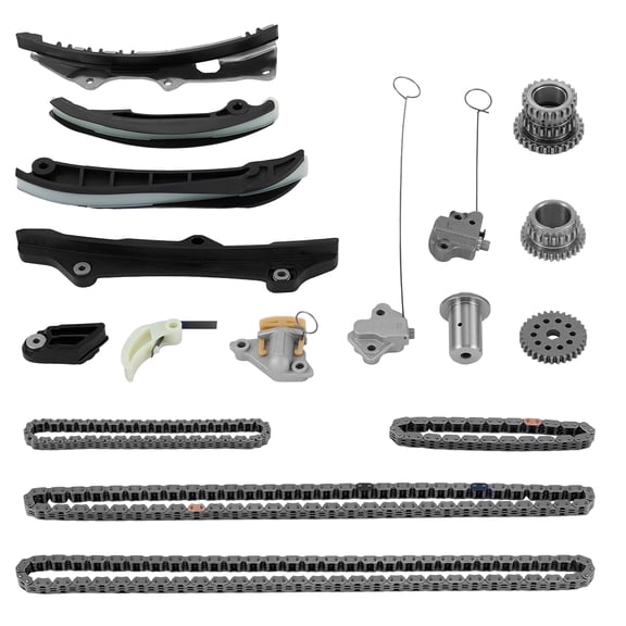 BDFHYK 3.6 Pentastar Timing Chain Kit with Tensioner Compatible with Jeep Wrangler 12-17 Grand Cherokee 11-15, Compatible with Dodge Journey Durango,Compatible with Chrysler 200 300 3.6L V6 5184355AE