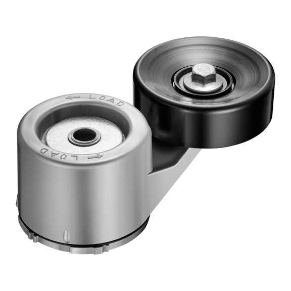 BDFHYK 38485 Belt Tensioner Assembly Pulley Compatible with 2007-2020 Edge Explorer Flex Fusion Police Interceptor Sedan/Utility Taurus(X)&Lincoln Continental MKS MKT MKX &Mazda CX-9&Mercury Sable