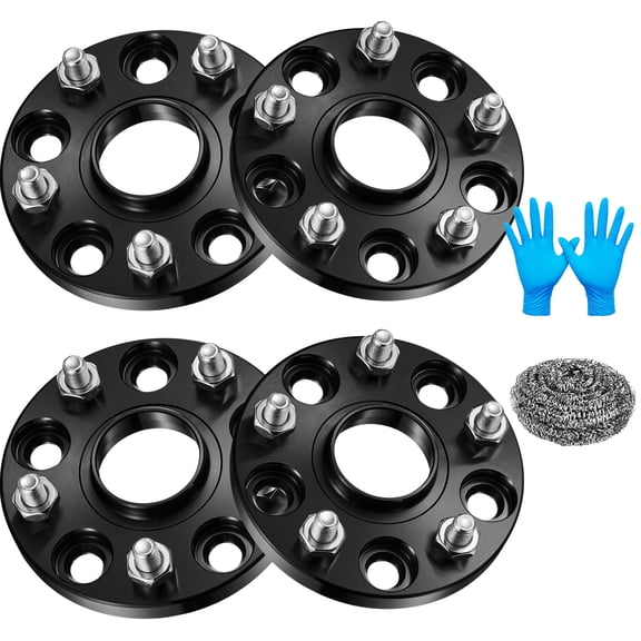 BDFHYK 5x114.3mm Wheel Spacers 15mm for Subaru Ascent Forester Impreza Legacy, 56.1 mm Center Bore & 5 Lug Forged M12x1.25 Wheel Adapters for Subaru Outback WRX STI, 4PCS