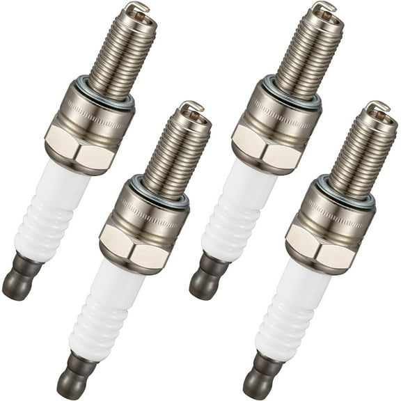 BDFHYK 6955 Iridium Spark Plugs Compatible with Yamaha for Ducati for Harley-Davidson for Aprilia Agusta RSV4 999 S TC250 F4RR FX140 WaveRunner etc. Engine Replacement for CR9EB, Set of 4