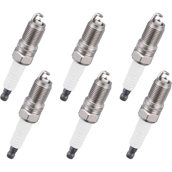 BDFHYK 7316 Iridium Spark Plugs Compatible with Buick Century Compatible with Chevy Beretta Cavalier S10 Escort Explorer Focus for GMC Sonoma for Isuzu Hombre Marquis Sunfire 2.0L 4.0L L4 V6 Set of 6