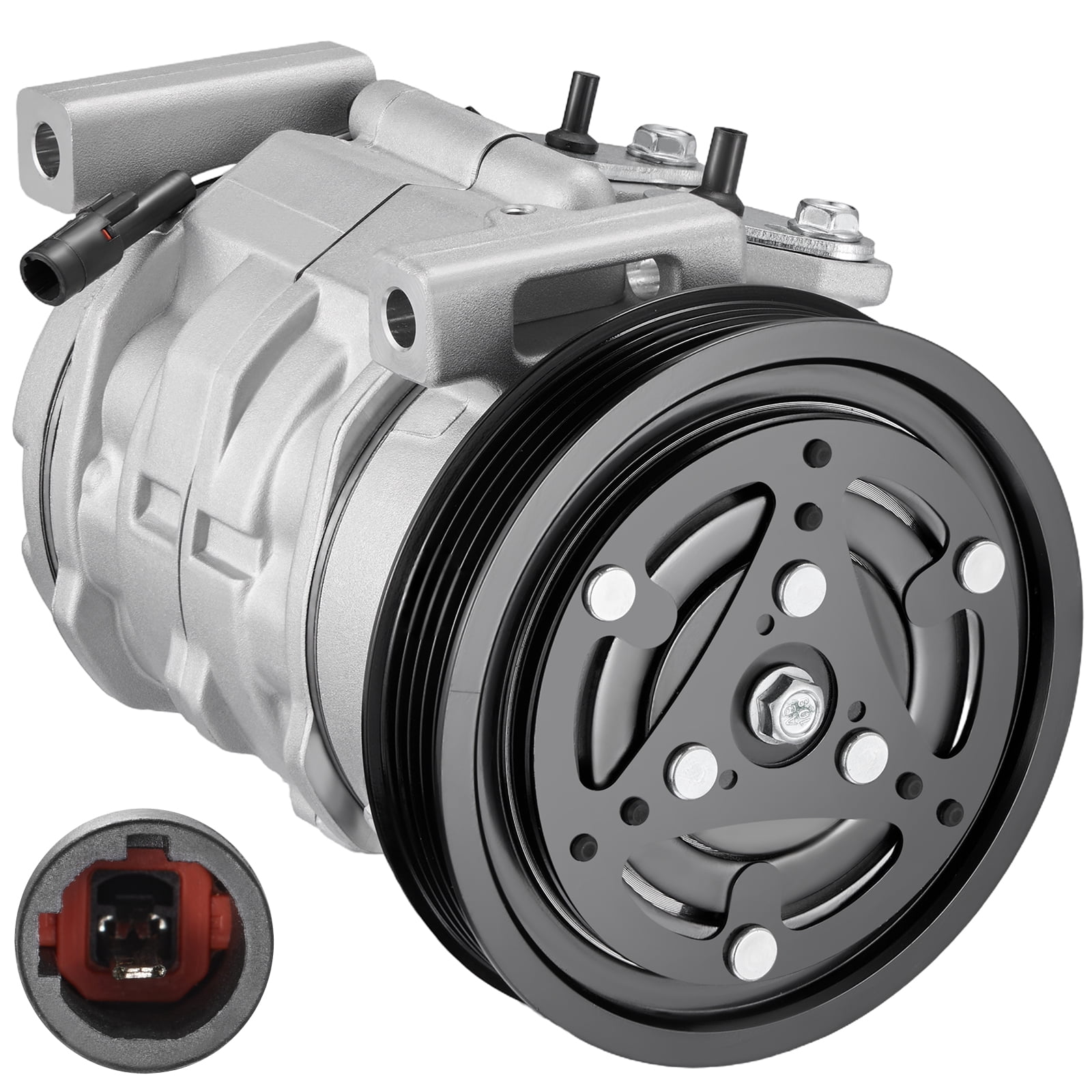 BDFHYK 78385 Air Conditioning A/C Compressor with Clutch Compatible ...