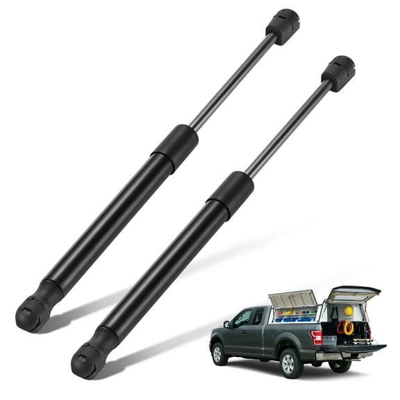 BDFHYK C16-04464 13 inch/30Lbs (133N Gas Struts Shocks for Camper Shell Window Pickup Leer Topper Canopy Truck Weatherguard Tool Box Lid, Pack of 2PCS