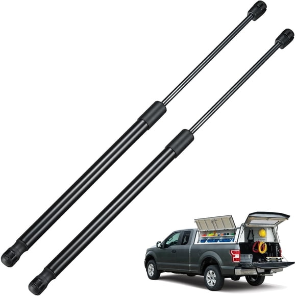 BDFHYK C16-08053 19.7inch 80lbs (356N) Gas Shocks Struts Lift Support for are ATC Leer Camper Shell Awning Snugtop Topper Canopy Truck Cap Pickup Window RV Door or Toolbox Lid etc, 2PCS