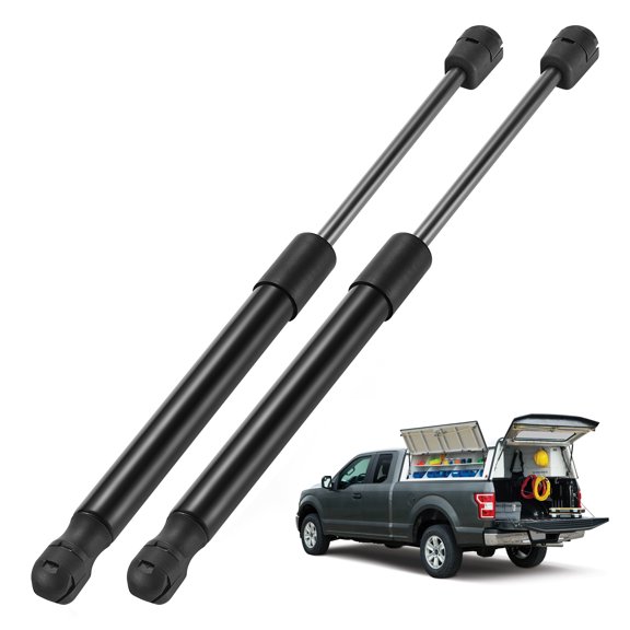 BDFHYK C16-25563 12 inch 65Lbs/289N Gas Struts Shocks for Camper Shell Side Window, Pickup Truck Toolbox,Cabinet lid Door, Boat lid, Outdoor Bench, Trash bin lid, Set of 2