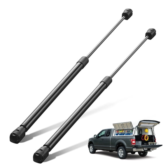 BDFHYK C1623833 18 inch 100Lbs/445N Lift Support,Gas Spring for Camper Topper Shell are LEER Rear Window Truck Canopy Cap Cover Lift Support Cabinets Door Toolbox Lid Strut, 2pcs
