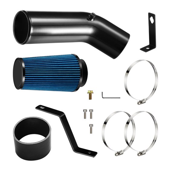 BDFHYK Cold Air Intake for 1999-2003 Ford F-250 7.3L Power Stroke, Aluminum Tube, Washable Filter, Easy Install