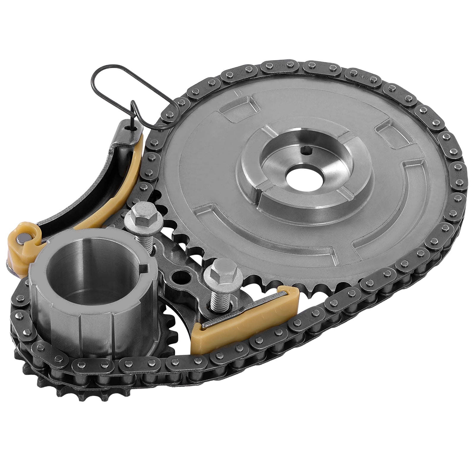 Timing Chain Kit Tensioner Guide Rail Crank Sprocket Shaft