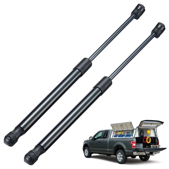 BDFHYK Lift Support C16-23993 15.7 inch 45Lbs(200N) Gas Struts Shocks for are Leer Topper Rear Window, Truck Bed Cover, Cabinet lid Door, Trap Door, Outdoor Bench, shed Window, Set of 2