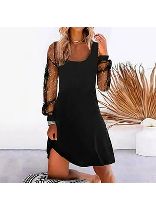 Black Lace Sheath Dress, Cute Black Lace Dress, Little Black Dress