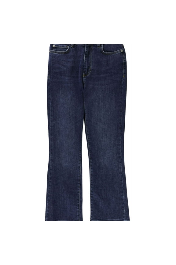 Womens Basic Straight Leg Jeans, Blue, 25