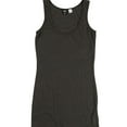 thumbnail image 1 of BDG Womens Heathered Scoop Neck Tank Top, Brown, X-Small, 1 of 2