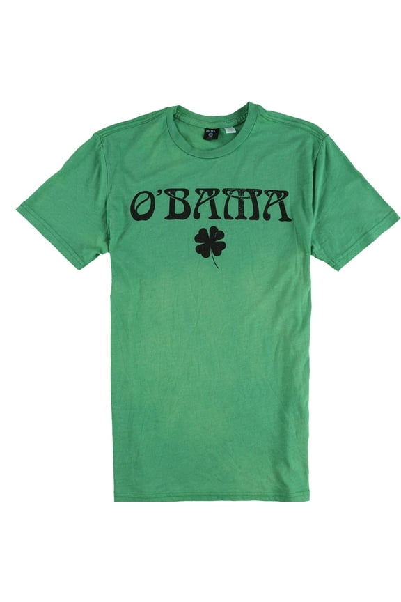 Womens O'Bama Graphic T-Shirt, Green, Small