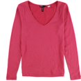 thumbnail image 1 of BDG Womens Slim Fit Thermal Pullover Sweater, Pink, Medium, 1 of 2