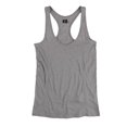 thumbnail image 1 of BDG Womens Solid Racerback Tank Top, Grey, X-Small, 1 of 2