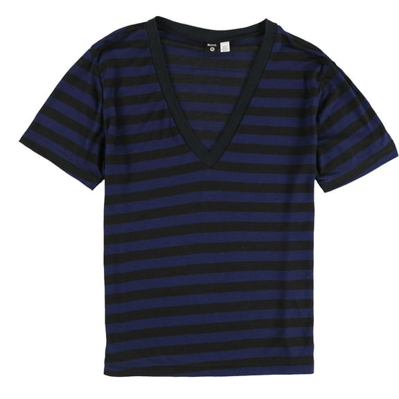 BDG Womens Striped Basic T-Shirt, Multicoloured, Medium