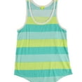 thumbnail image 1 of BDG Womens Stripes Multi-Width Tank Top, Green, Medium, 1 of 2