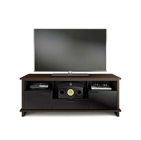 BDI - Braden A/V Cabinet for Flat-Panel TVs Up to 75" - Chocolate