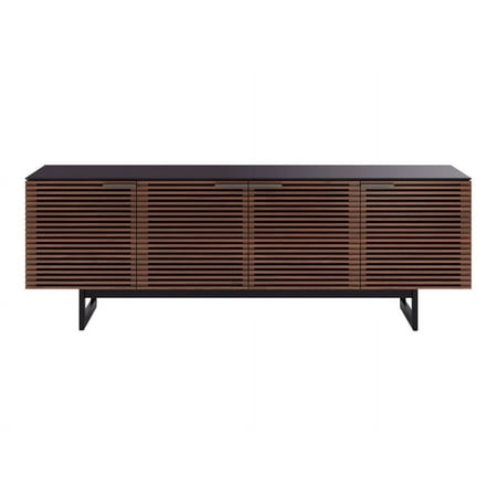 BDI - Corridor A/V Cabinet for Most Flat-Panel TVs Up to 85" - Walnut