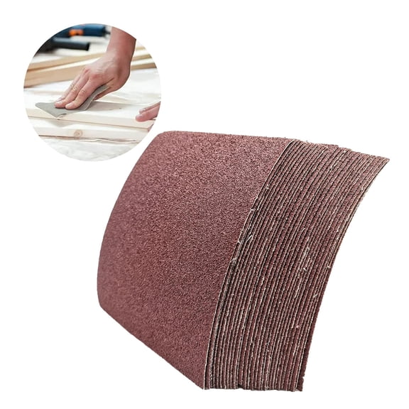 BDIUA-1/4 Sheet Sandpaper 4.5 x 5.5 Inch, Wet Dry Sand Paper, 30Pcs Sanding Sheets for Palm Sanders Hand Sanding Blocks on Woodworking, Metal, Primers, Automotive Paint, Detail Polishing (80 Grit)