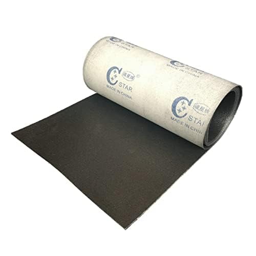 BDIUA-1M Carbon-Graphite Cloth Sander Lubrication Tape Diamond Abrasive Heat Resistant Sanding Machine Graphite Pad (Width:100MM)