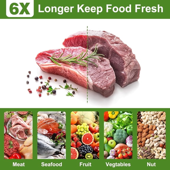 BDIUA-[2025 Upgraded] Vacuum Sealer Bags, 30 Gallon 11"x 16"and 70 Quart 8"x 12"and 50Pint 6"x 10"Food Saver Bags BPA Free, Pre-cut Commercial Grade Vac Bags for Food Storage, Meal Prep or Sous Vide