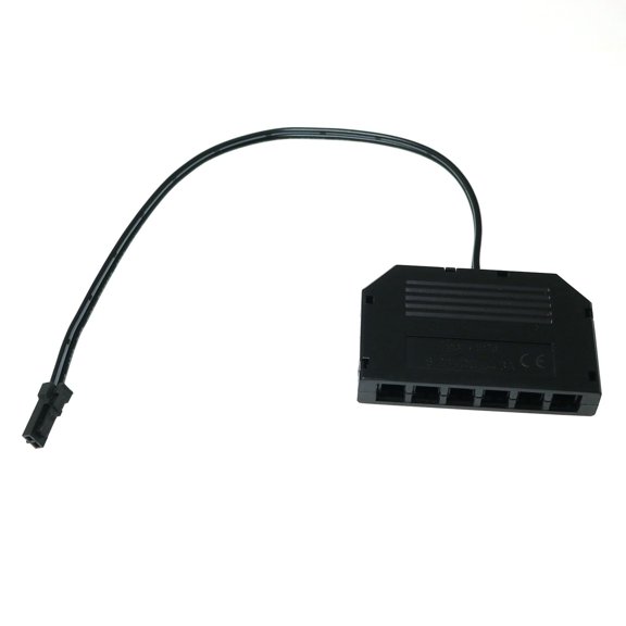 BDIUA-6 in 1 Splitter Six-Hole Dupont Junction Box LED Light Branch Box for Cabinet Kitchen Lights
