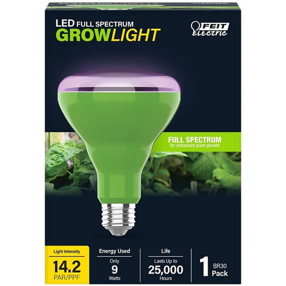 BDIUA-- BR30/GROW/LEDG2/BX Full Spectrum LED 65W Equivalent BR30 Non-Dimmable Hydro Grow Light Bulb