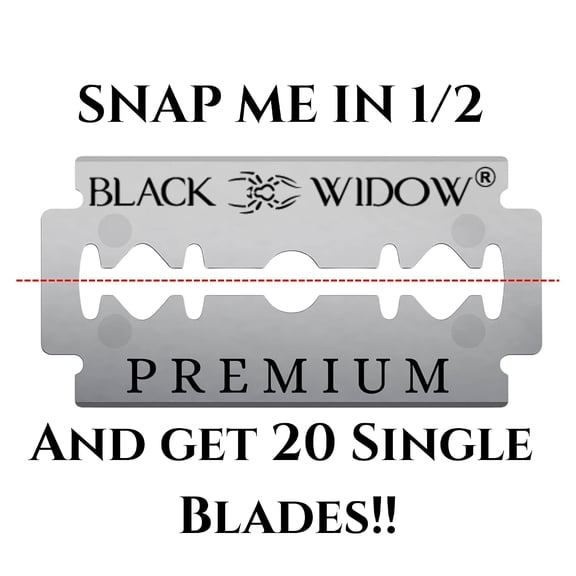 BDIUA-Black Widow Professional Straight Edge Razor Kit with 10 Blades Stainless Steel Barber Razor for Mens Shaving, Classic Barbero Shaver for Smooth, Precise, and Comfortable Shaves