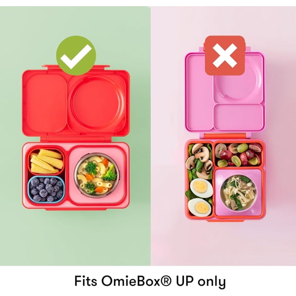 BDIUA-Box UP (2 pack) Leakproof Dips Containers To Go, Salad Dressing Container, Condiment Container with Lids - Food Safe Silicone - 4.5 ounces (Pink/Teal)