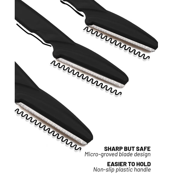 BDIUA-Dermaplaning Tool for Face, 30 Pcs Dermaplane Razor for Face, Multipurpose Face Razors for Women and Men, Black