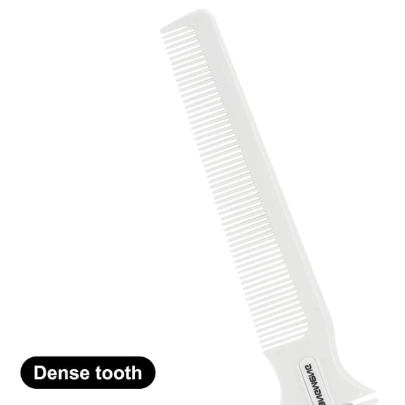 BDIUA-Hair Trimmer With Split Ends Razor - 2 Pieces For Thin & Thick Hair Cutting and Styling: Dense & Wide Teeth Combs, Double-Edge Blades