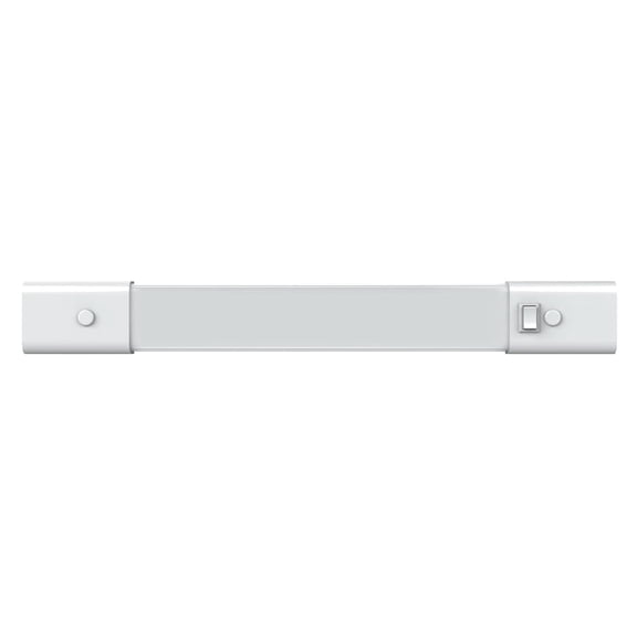 BDIUA-LED HD+ Undercabinet Light Fixture, Linkable Integrated Slim Profile Fixture for Kitchens, Daylight Color, Plug-in, 12in (1 Pack)