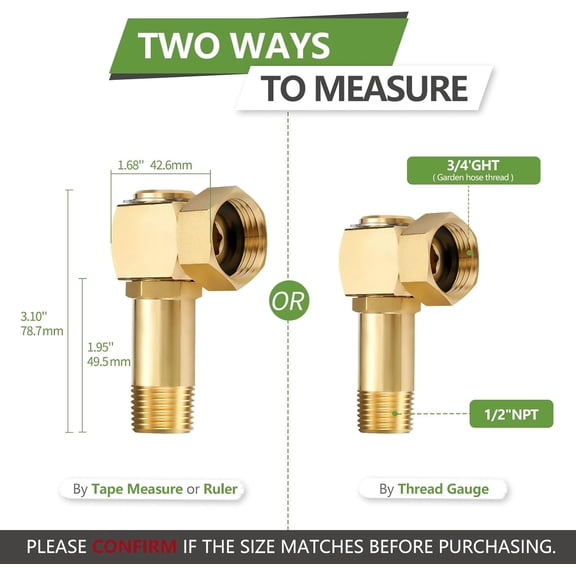 BDIUA-Lead-Free Brass Hose Reel Parts Fittings,Garden Hose Adapter, Brass Replacement Part Swivel,for Liberty Garden Products
