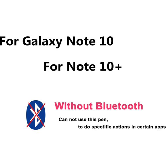 BDIUA-Note 10 S Pen Stylus Pen Compatible with Samsung Galaxy Note10/ Note 10+ Note 10 Plus and Note 10 5G Touch S Pen WithoutBluetooth (Aura Glow Silver)
