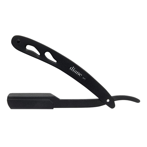 BDIUA-Professional Straight Edge Shaving Razor, Black, 0.15 lb (Pack of 2)