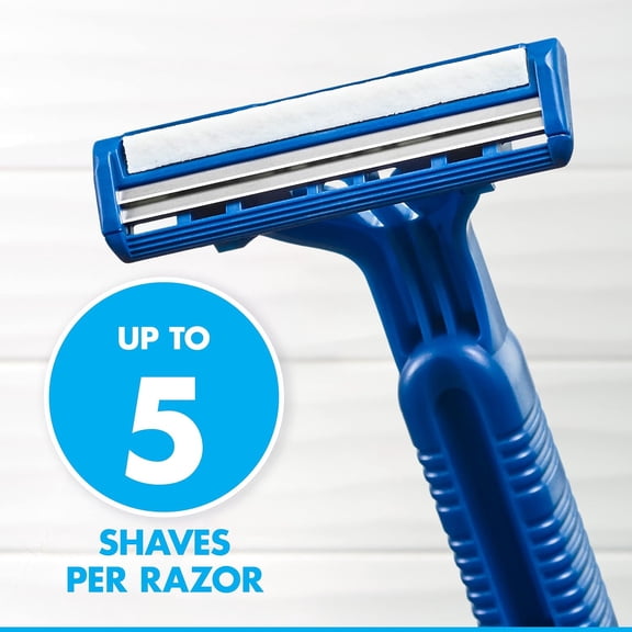 BDIUA-Sensor2 Pivoting Head Men's Disposable Razors, 25 Count