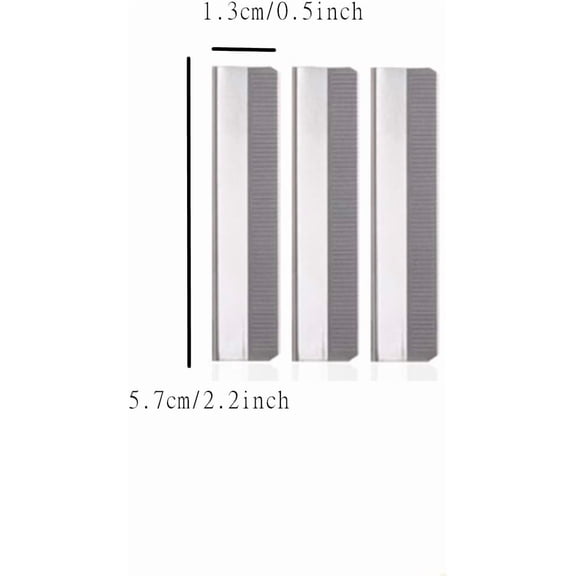 BDIUA-Single Edge Razor Blades, 60PCS Eyebrow Razor Blades, Stainless Steel Single Edge Shaving Razor Blades, Eyebrow Razor Blade Replacement