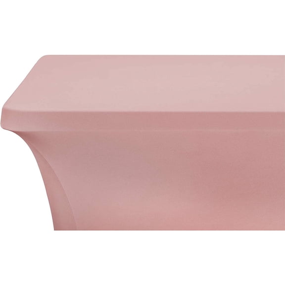 BDIUA-Spandex Fitted Stretch Table Cover for 6 ft or 4ft or 8ft Folding Table, Rectangular Cocktail Tablecloth, Perfect for Party or Banquet