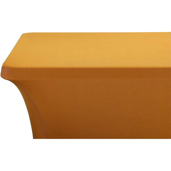 BDIUA-Spandex Fitted Stretch Table Cover for 6 ft or 4ft or 8ft Folding Table, Rectangular Cocktail Tablecloth, Perfect for Party or Banquet