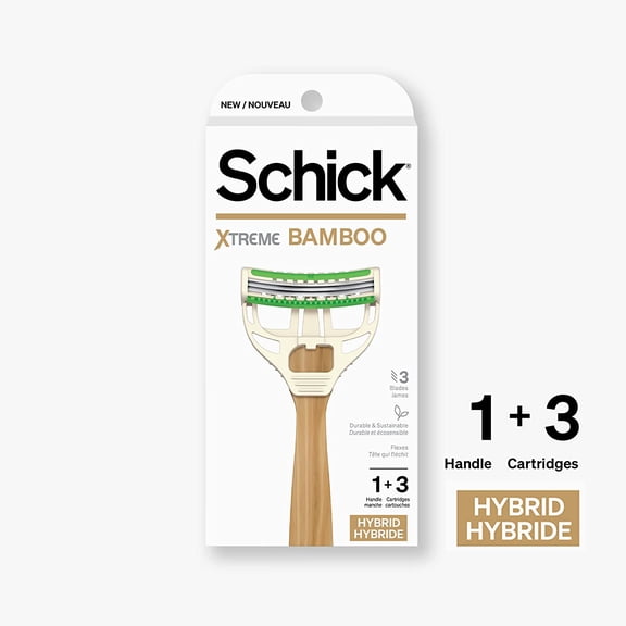 BDIUA-Xtreme Bamboo Razor - Eco Friendly Disposable Razors, Bamboo Handle