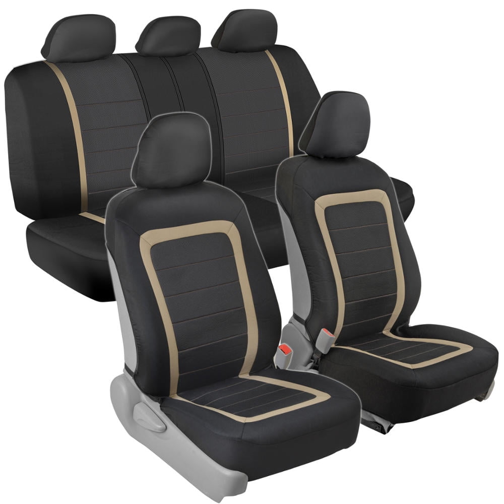 Tan seat top covers walmart