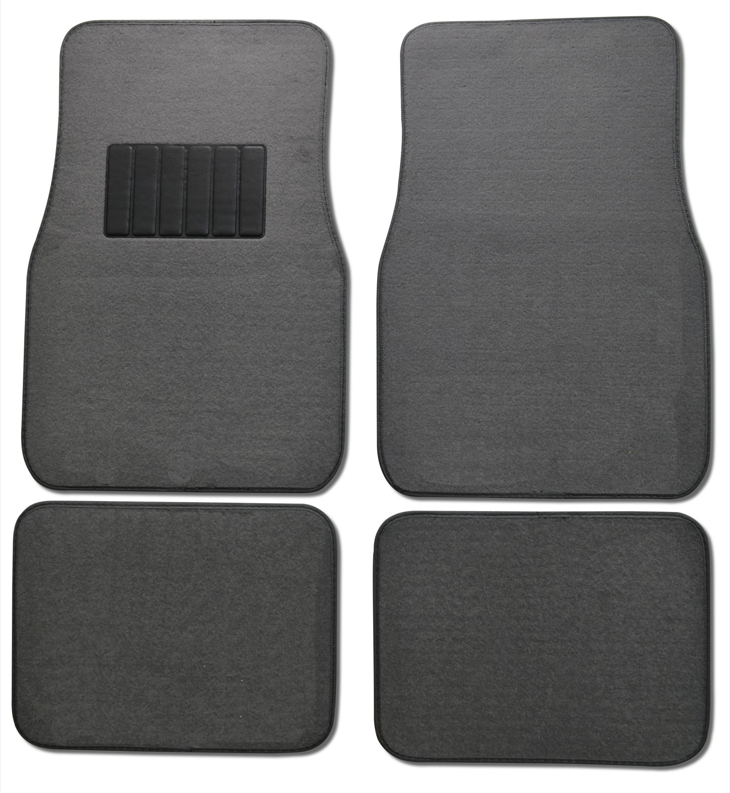 BDK Car Floor Mats 4 Pieces Carpet Protection - Universal Fit for