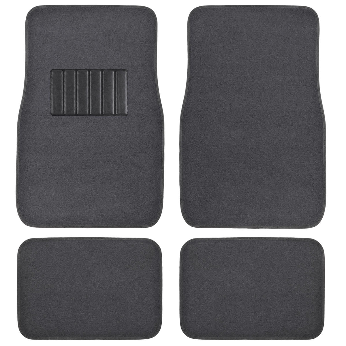 Universal Car Front Rear Floor Foot Mats Anti-Slip Football Sports Car Mat  Full Set of 4 Pieces Carpet Heavy Duty All Weather Protection Fit for