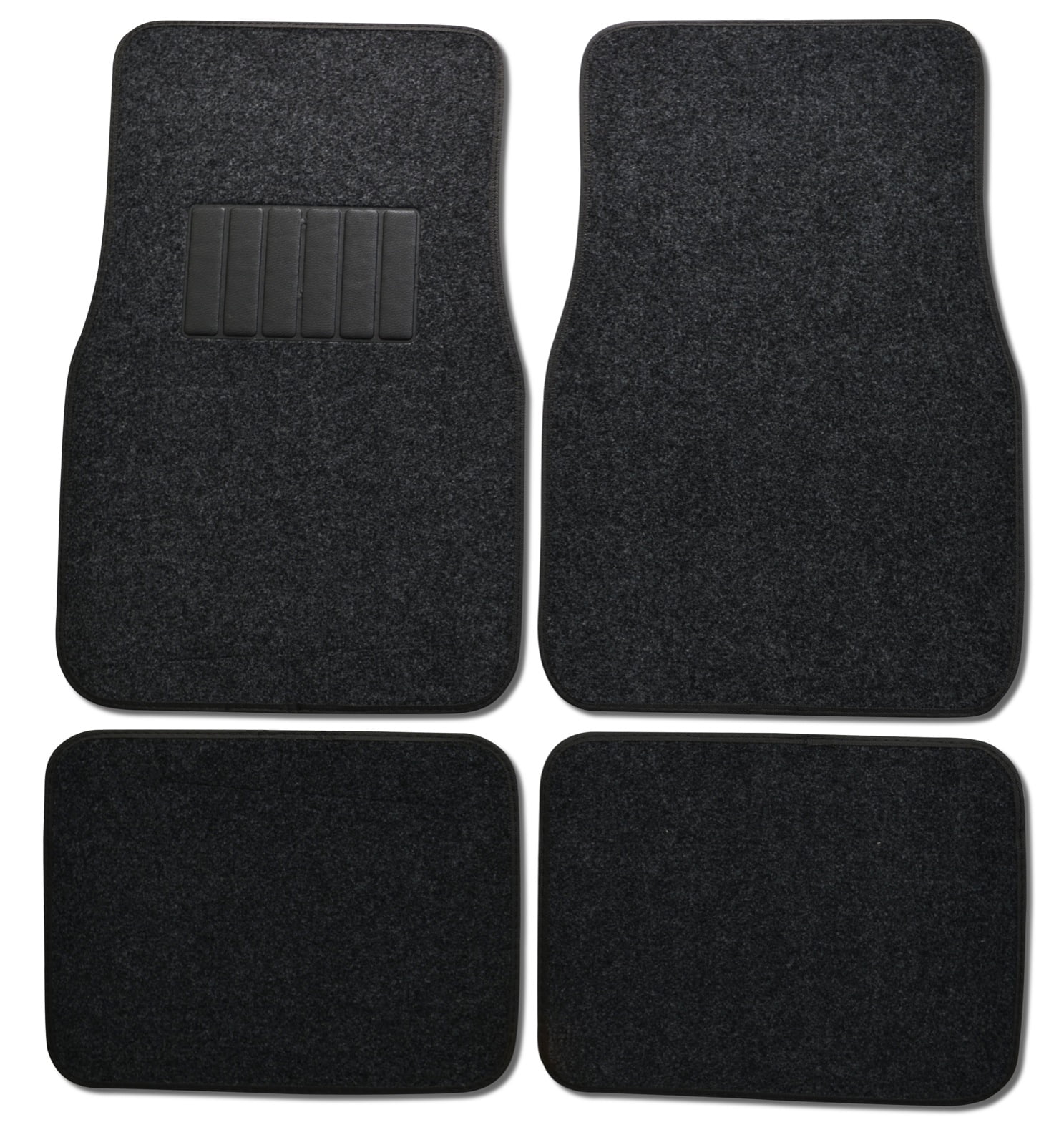 BDK Car Floor Mats 4 Pieces Carpet Protection Universal Fit for Car