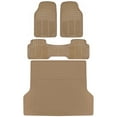 thumbnail image 1 of BDK Car Floor Rubber Mats with Cargo Trunk Floor Mats, All Weather Trimmable Liner, 3 Colors, 1 of 8