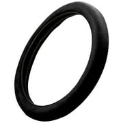 BDK Comfort Grip Memory Car Steering Wheel Cover - Standard Size, Max Protection From Hot & Cold Weather (3 Colors)
