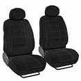 thumbnail image 1 of BDK Encore Car Seat Covers, Dotted Cloth 4 Piece Premium Low Back Seat Covers, 1 of 7