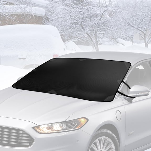 BDK FG-100 Winter Defender -Windshield Cover for Ice and Snow, Magnetic Waterproof Frost Protector