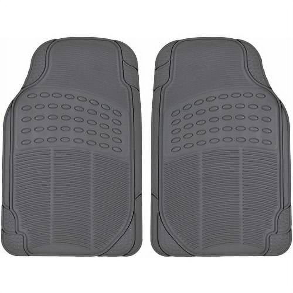 Wholesale Heavy Duty 2 Piece Winter All Weather Car Mat - Clear